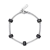 Bracciale Brosway FANCY MISTER BLACK in Argento FMB05